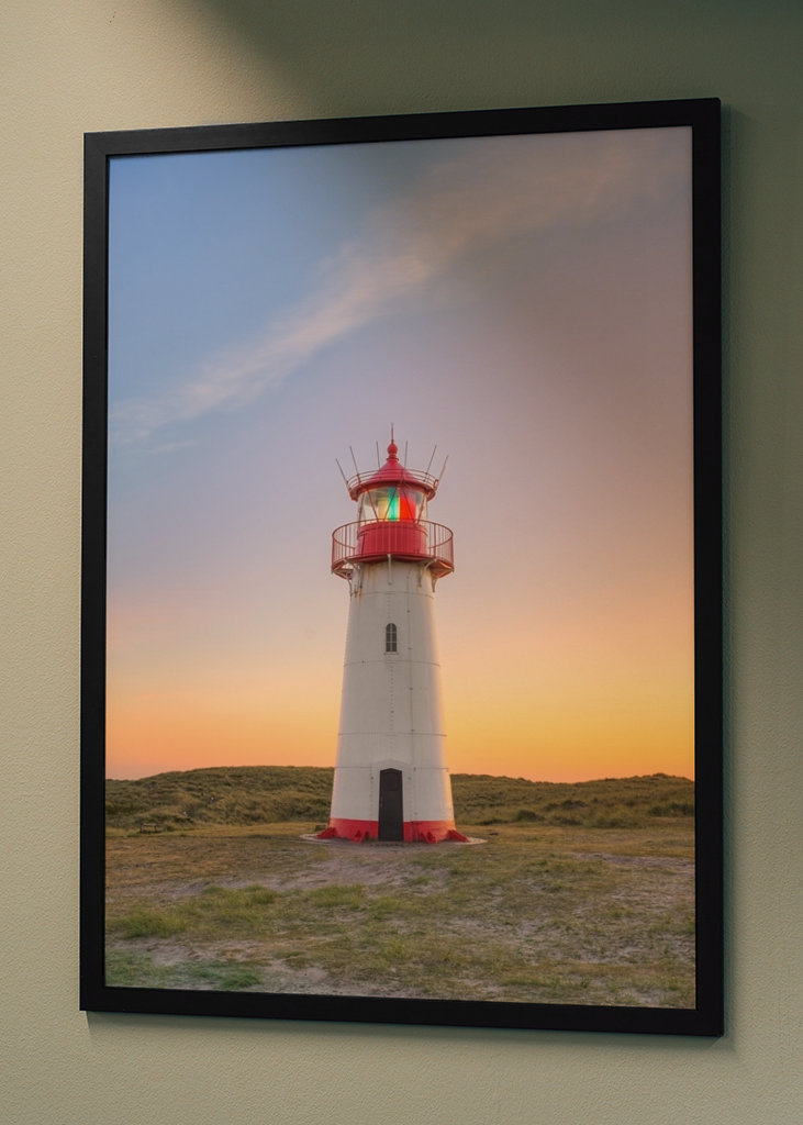 Sylt Leuchtturm am Abend