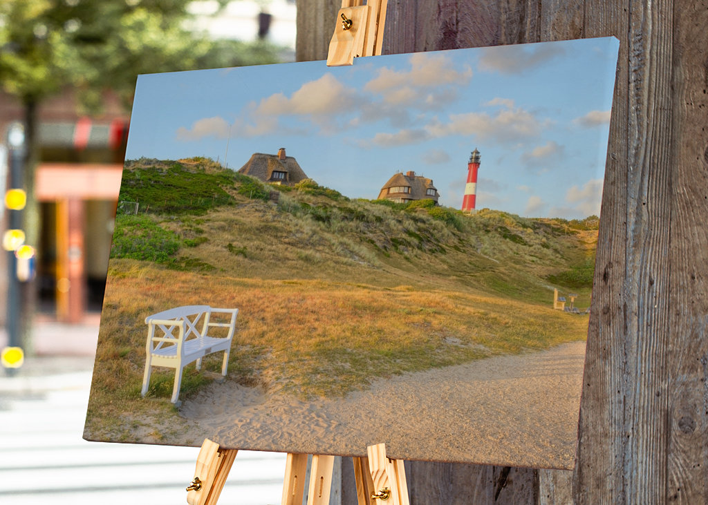 Weiße Bank in Hörnum auf Sylt