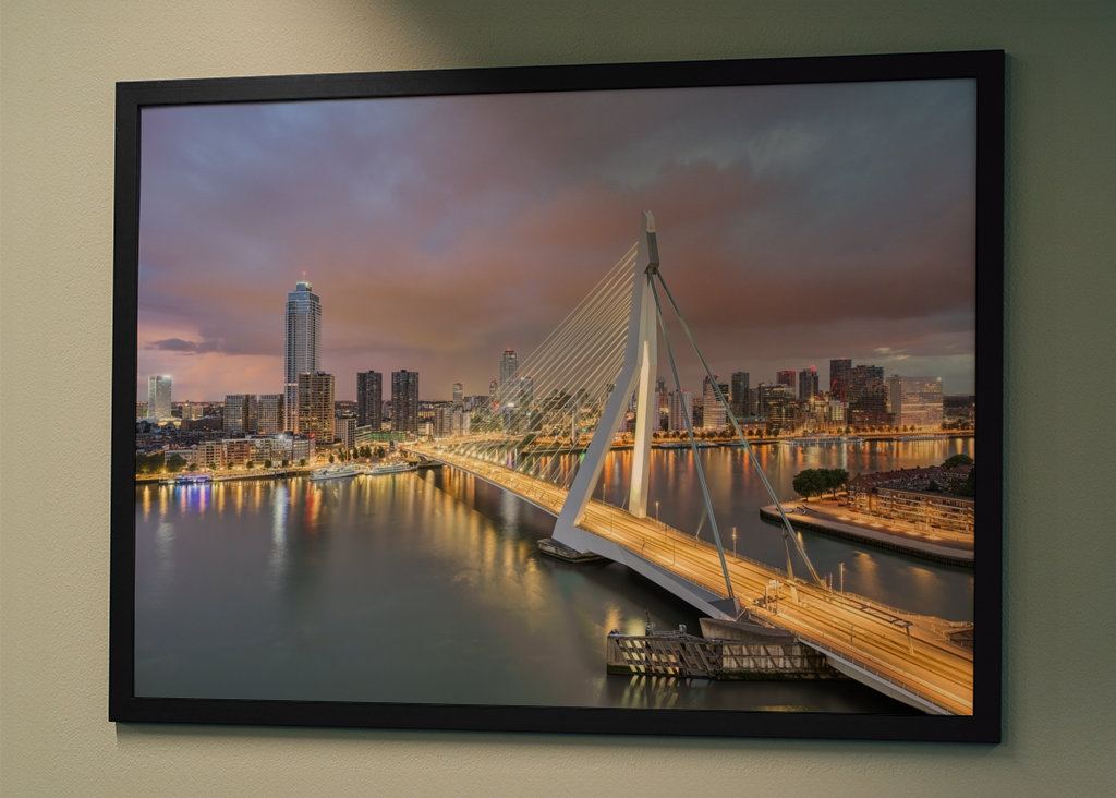 Erasmus Bridge in Rotterdam