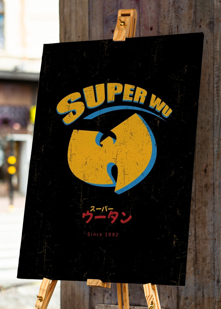 Super WU TANG Vintage posters & prints by MUHAMMAD RIFQI HABIBI