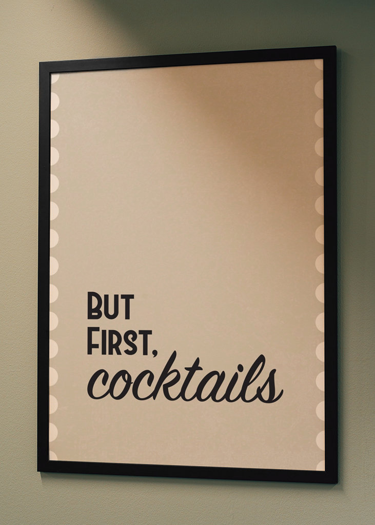 But First, Cocktails