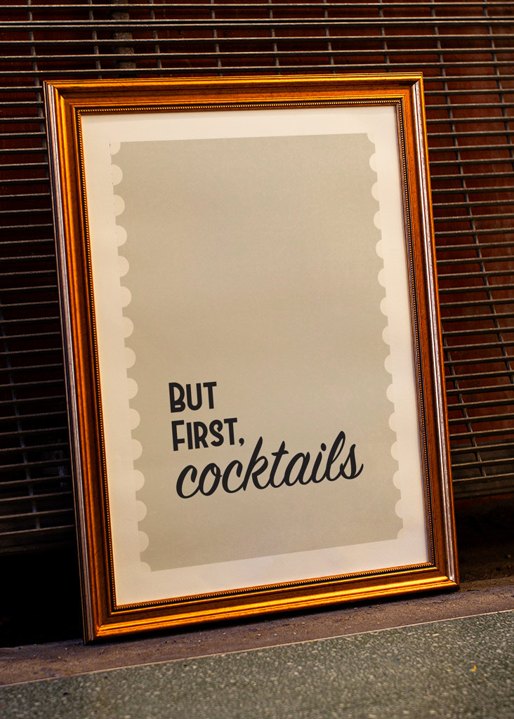 But First, Cocktails