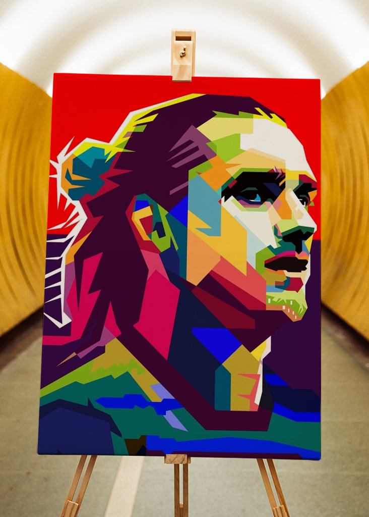 Antoine Griezmann Umenie WPAP