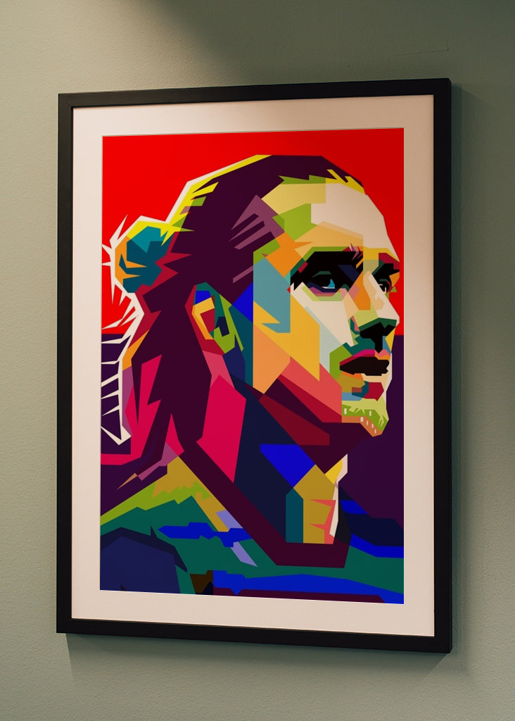 Antoine Griezmann Umenie WPAP