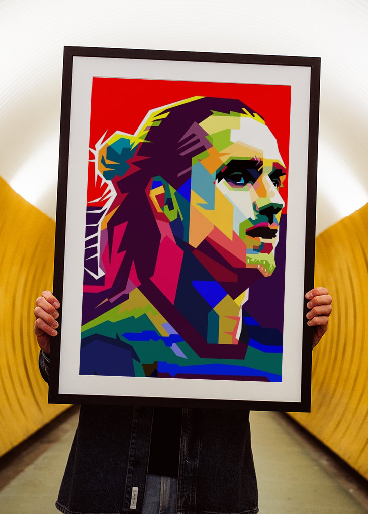 Antoine Griezmann Umenie WPAP