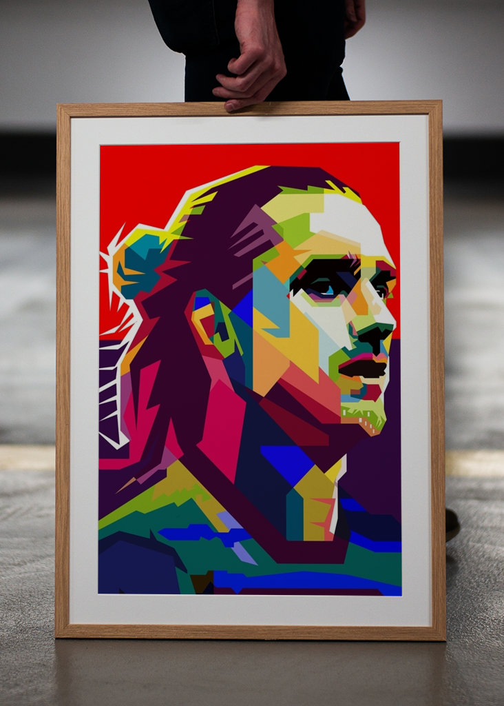 Antoine Griezmann Umenie WPAP