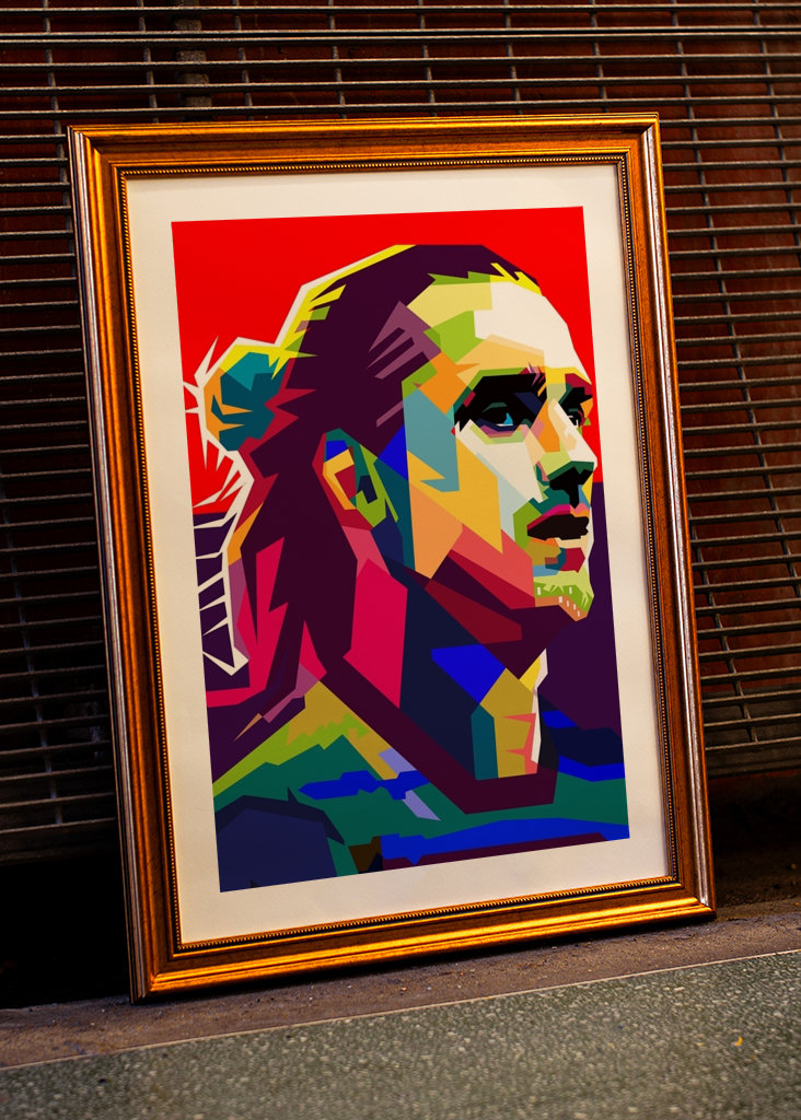 Antoine Griezmann Umenie WPAP