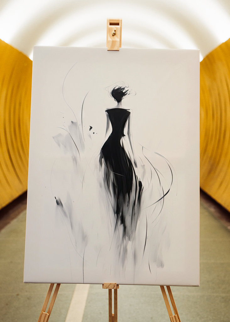 Minimalistyczna baletnica