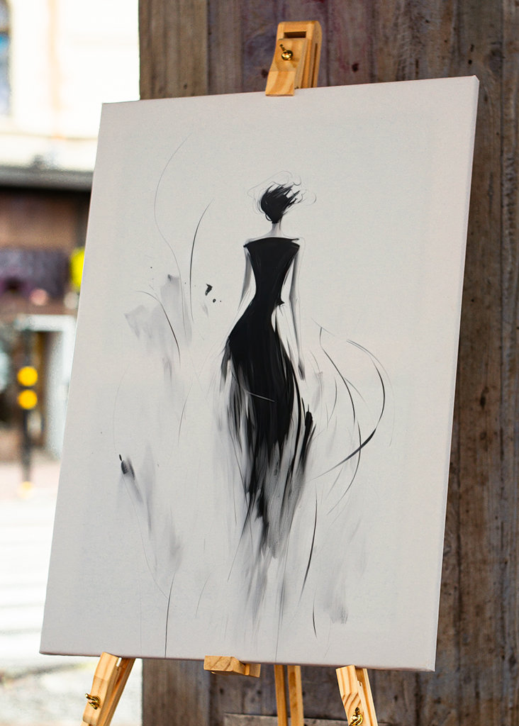 Minimalistyczna baletnica