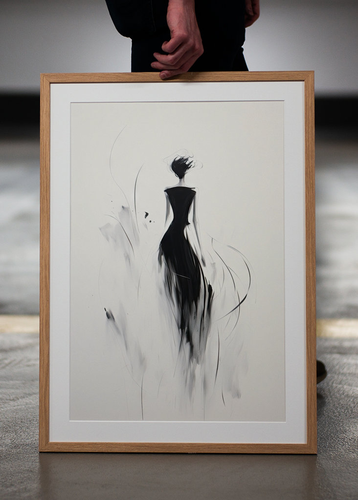 Minimalistyczna baletnica