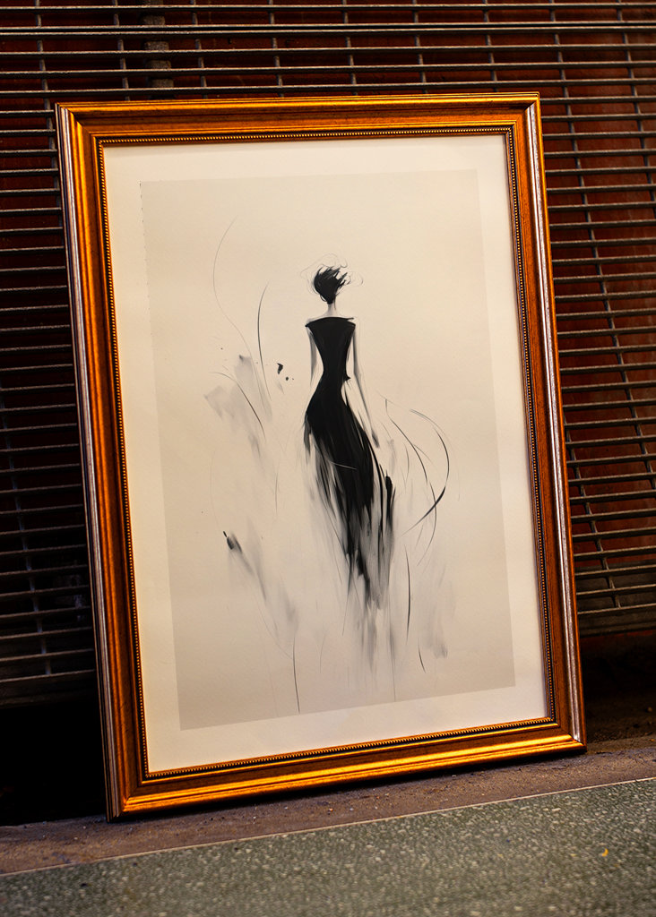 Minimalistyczna baletnica