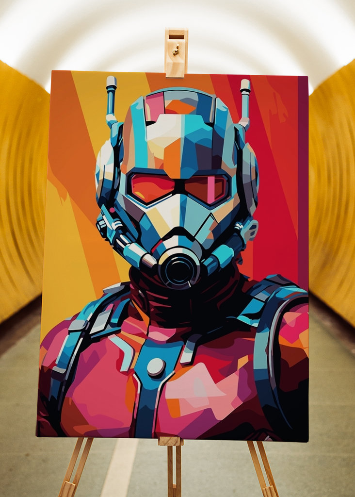 Antman Popart Marvel Hero