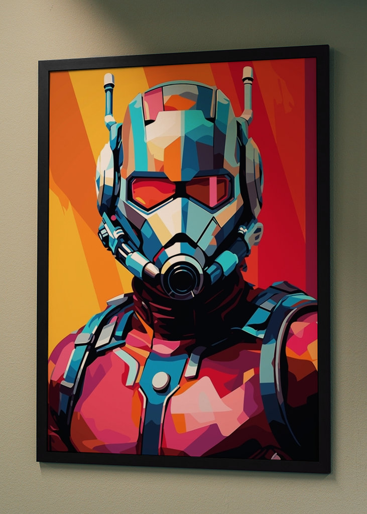 Antman Popart Marvel Hero
