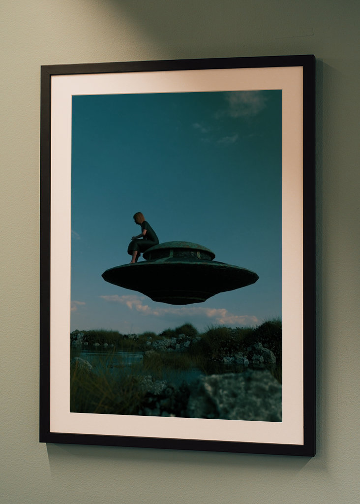 Picnic 3D Surrealismo Render 