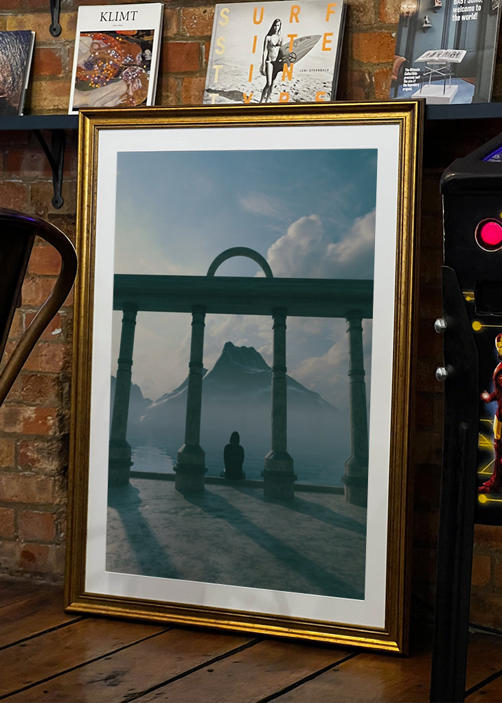 Nézz le 3D szürrealizmus 