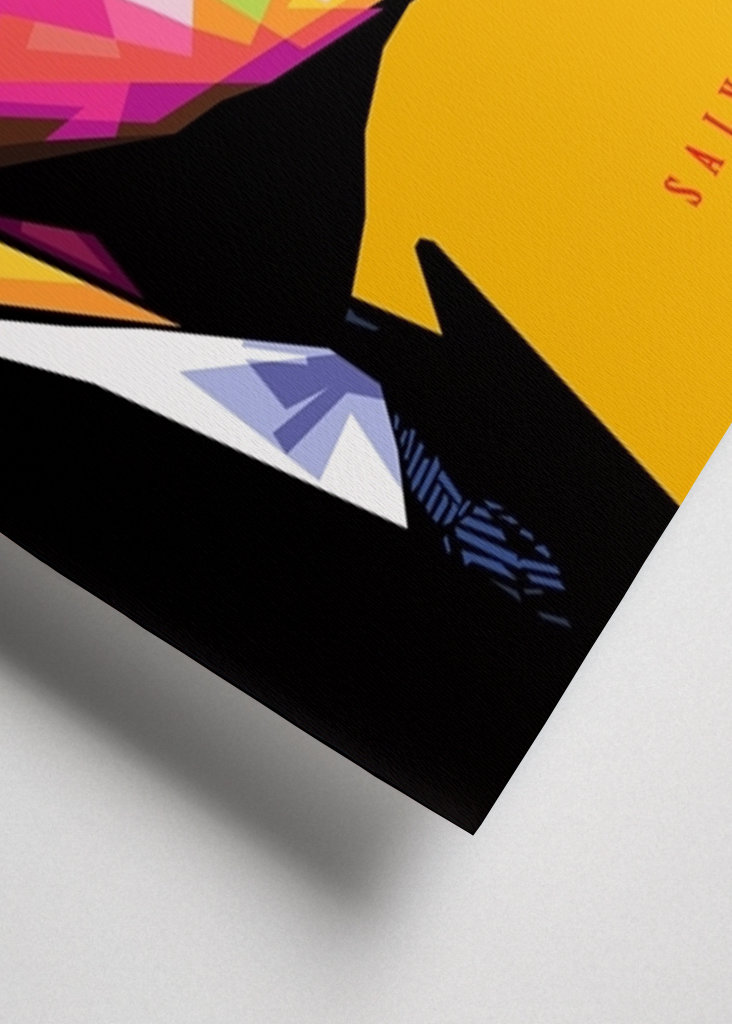 Salvador Dalí WPAP art