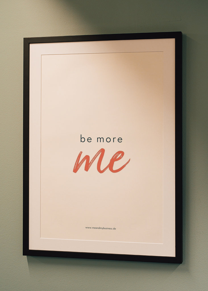 be more me