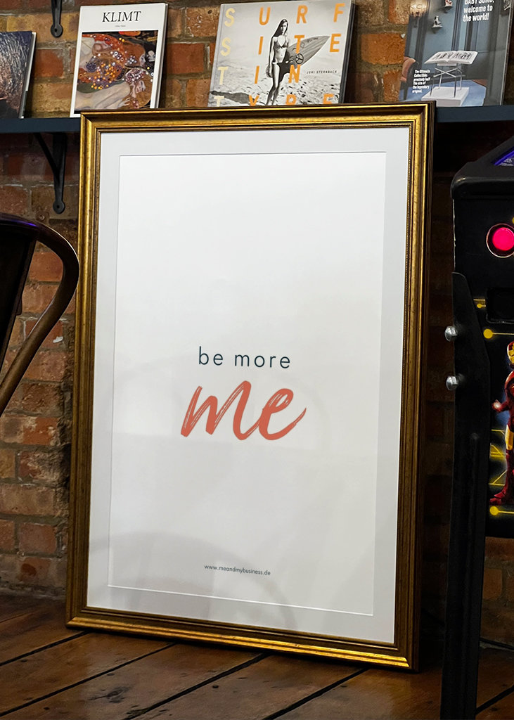 be more me