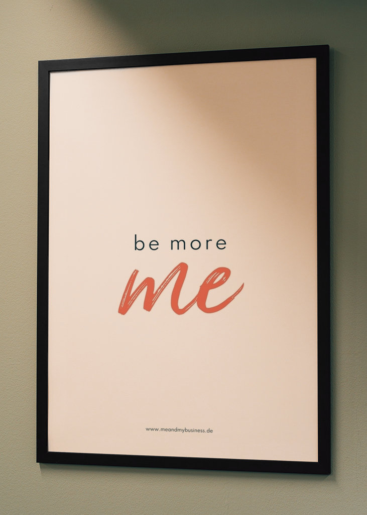 be more me