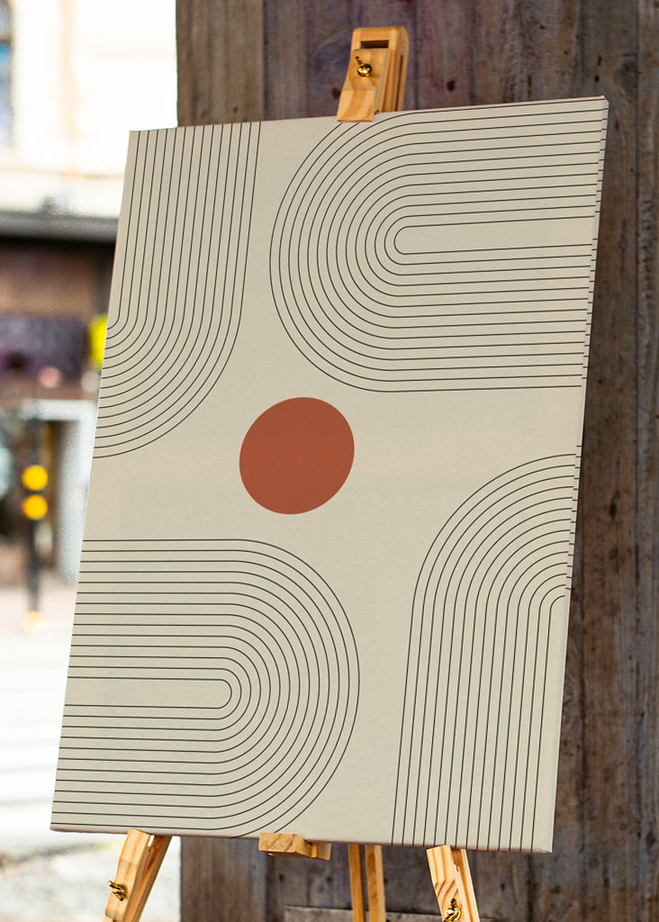 minimalistická řada boho