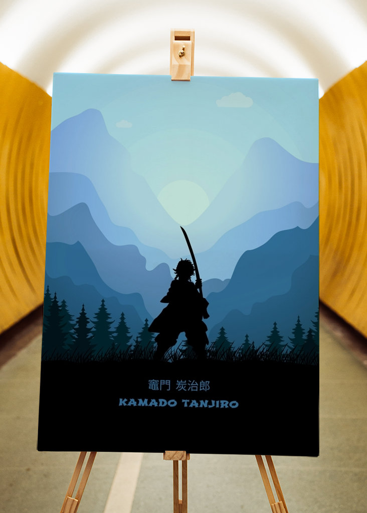 Kamado Tanjiro Silhouette