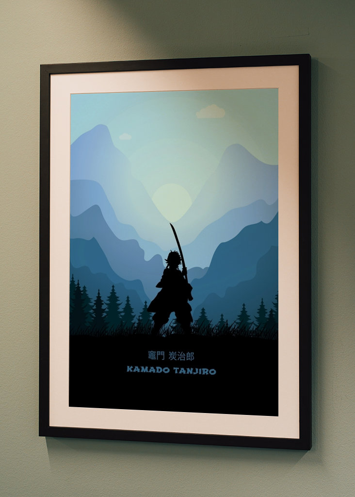 Kamado Tanjiro Silhouette