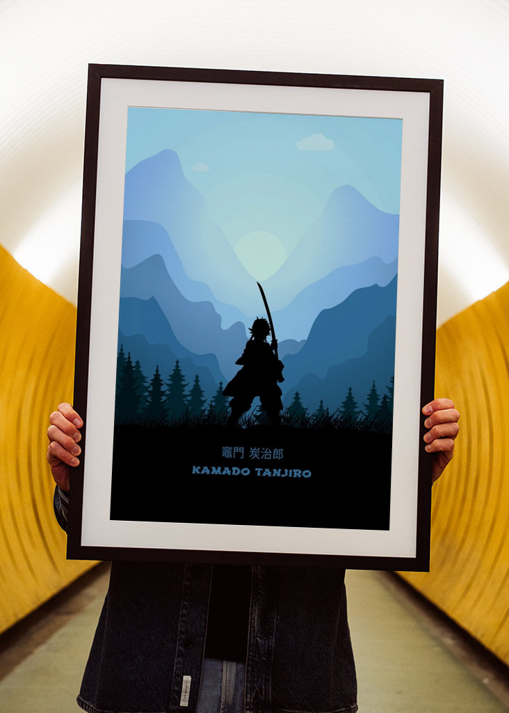 Kamado Tanjiro Silhouette