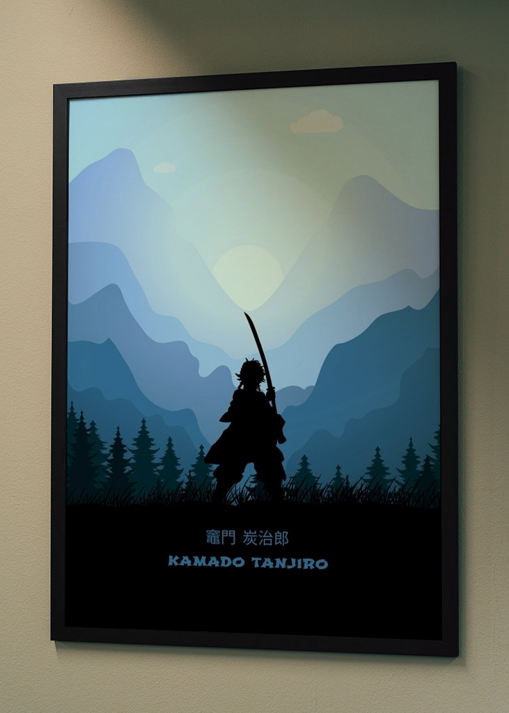 Kamado Tanjiro Silhouette
