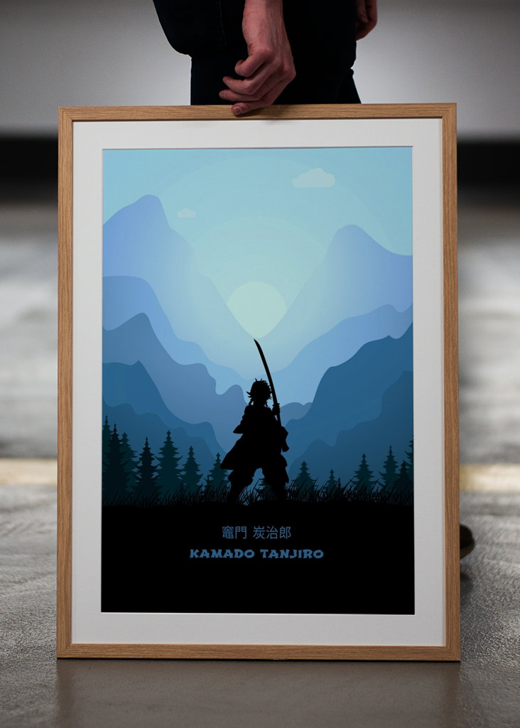Kamado Tanjiro Silhouette