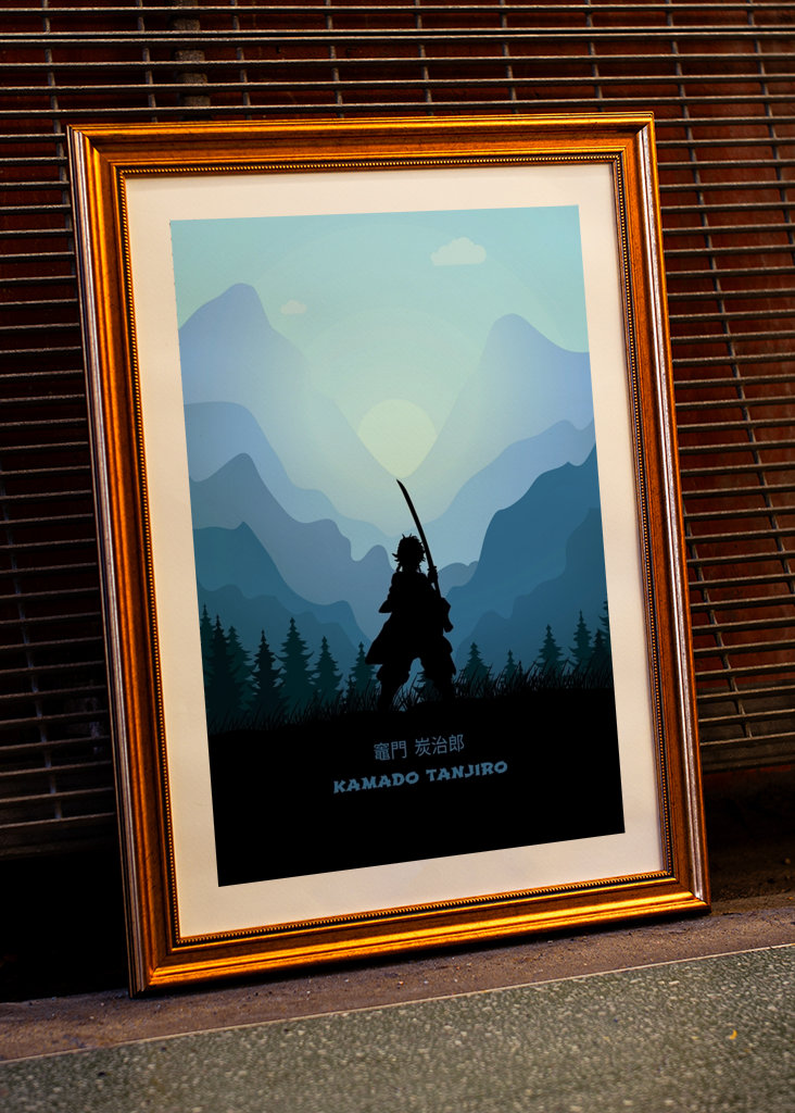 Kamado Tanjiro Silhouette
