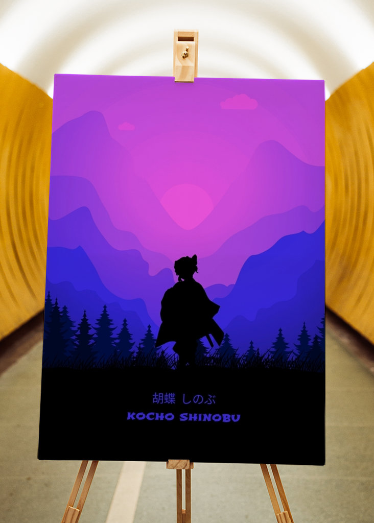 Kocho Shinobu Silhouette