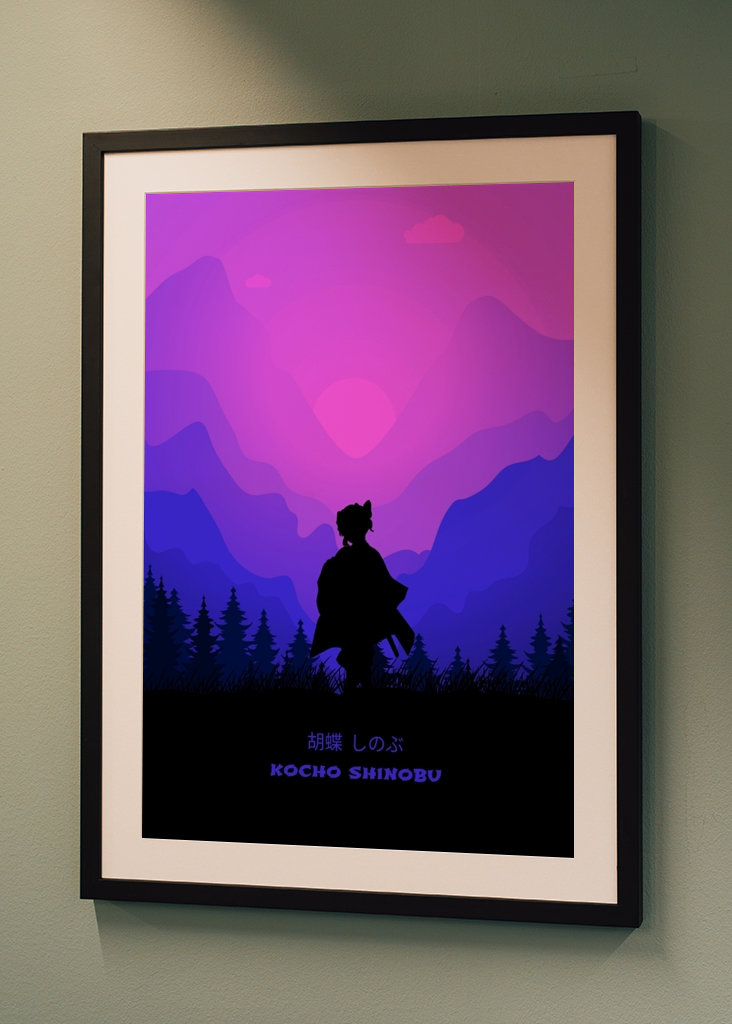 Kocho Shinobu Silhouette