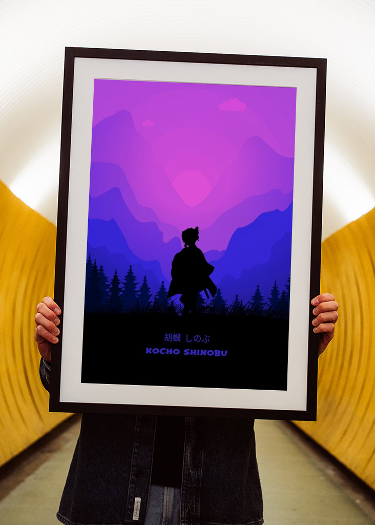 Kocho Shinobu Silhouette