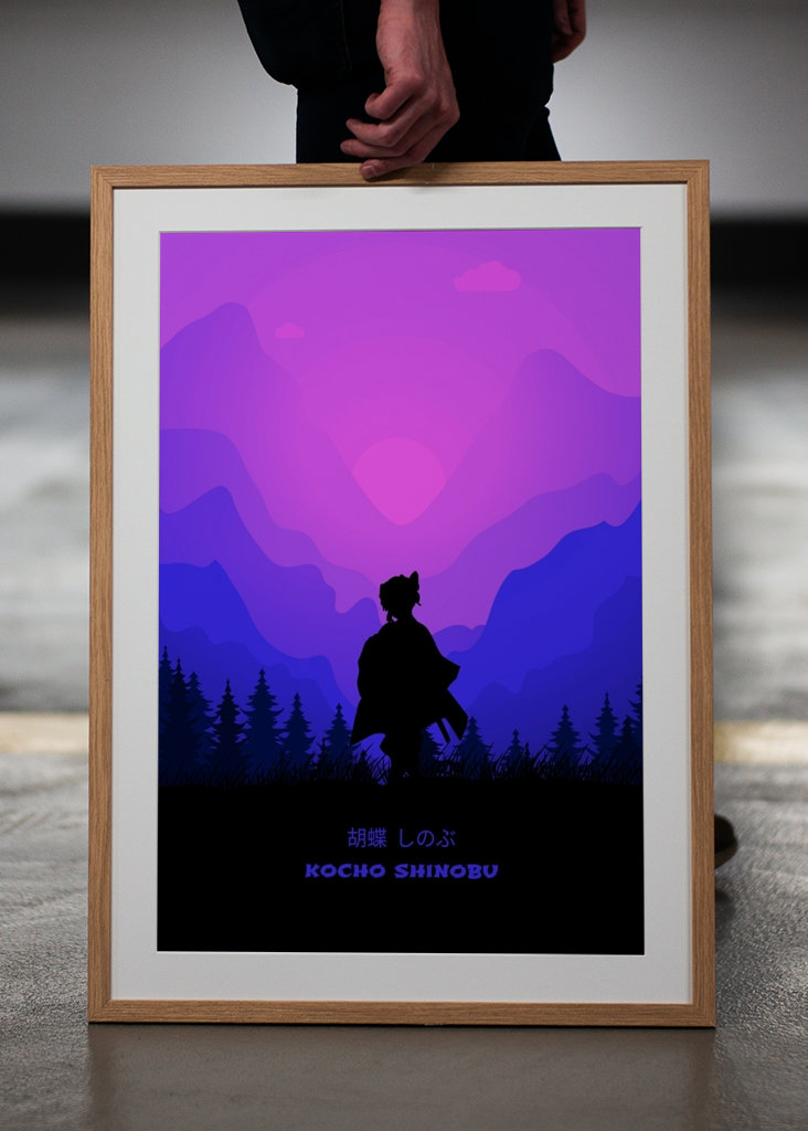 Kocho Shinobu Silhouette