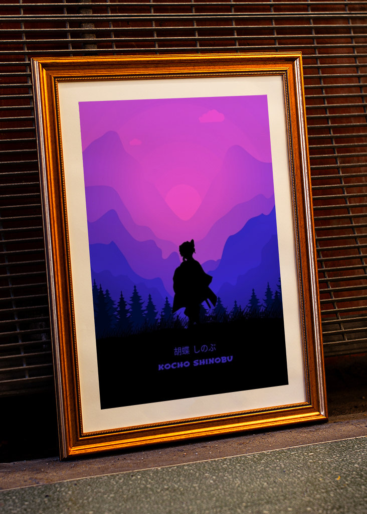 Kocho Shinobu Silhouette