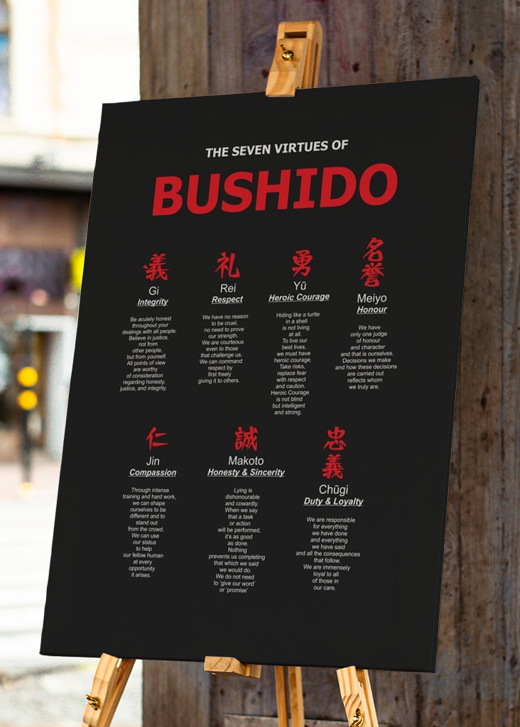 the seven virtues of bushido