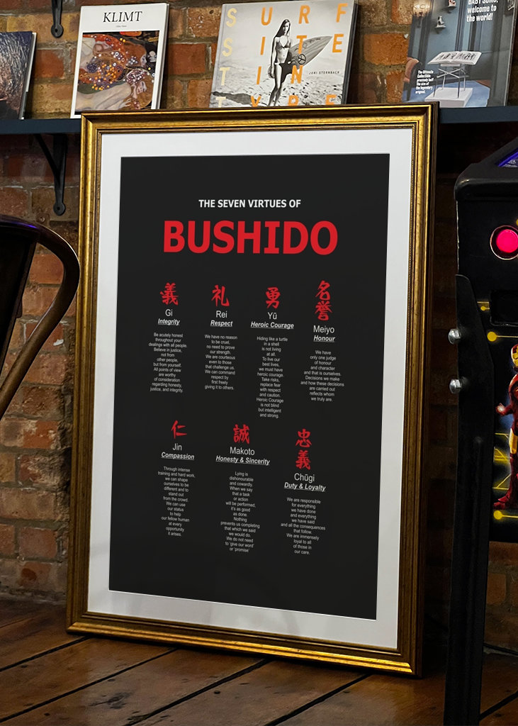 the seven virtues of bushido