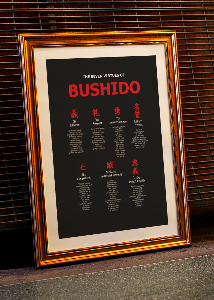 the seven virtues of bushido