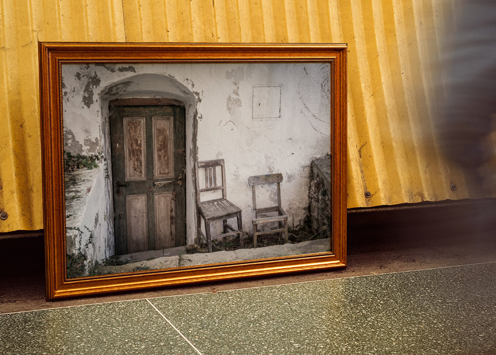 Vecchio casale abbandonato