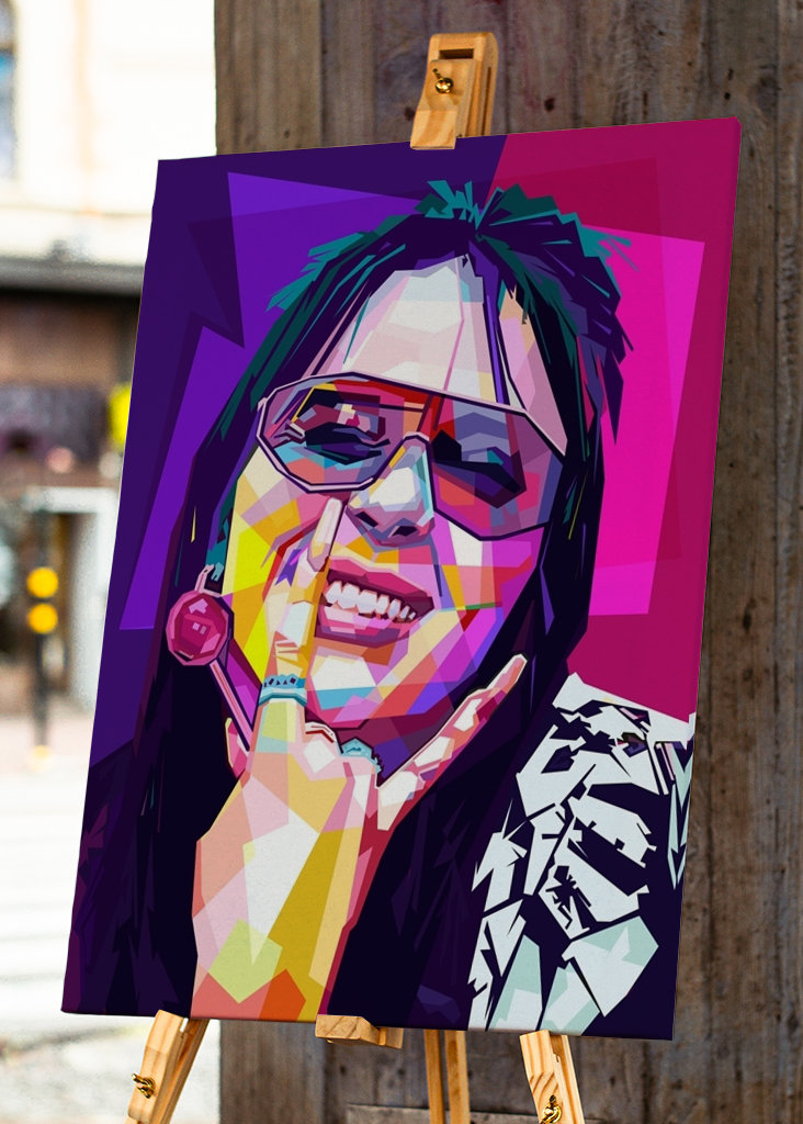Billie Eilish Pop Art