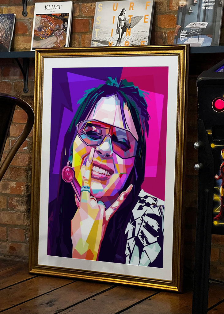 Billie Eilish Pop Art