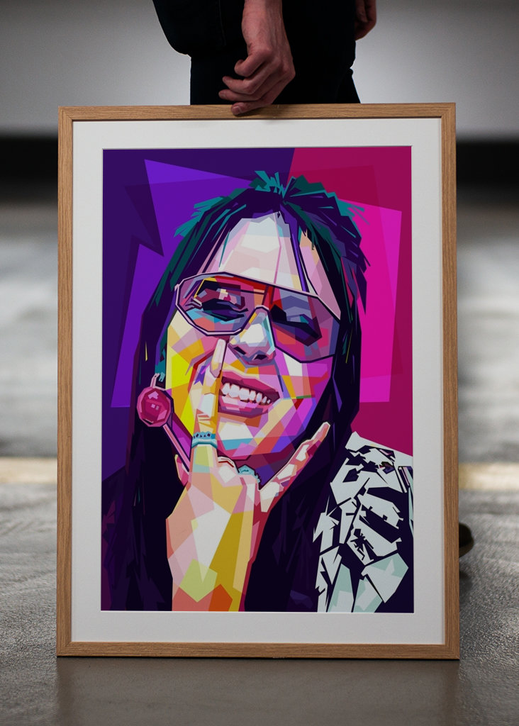 Billie Eilish Pop Art