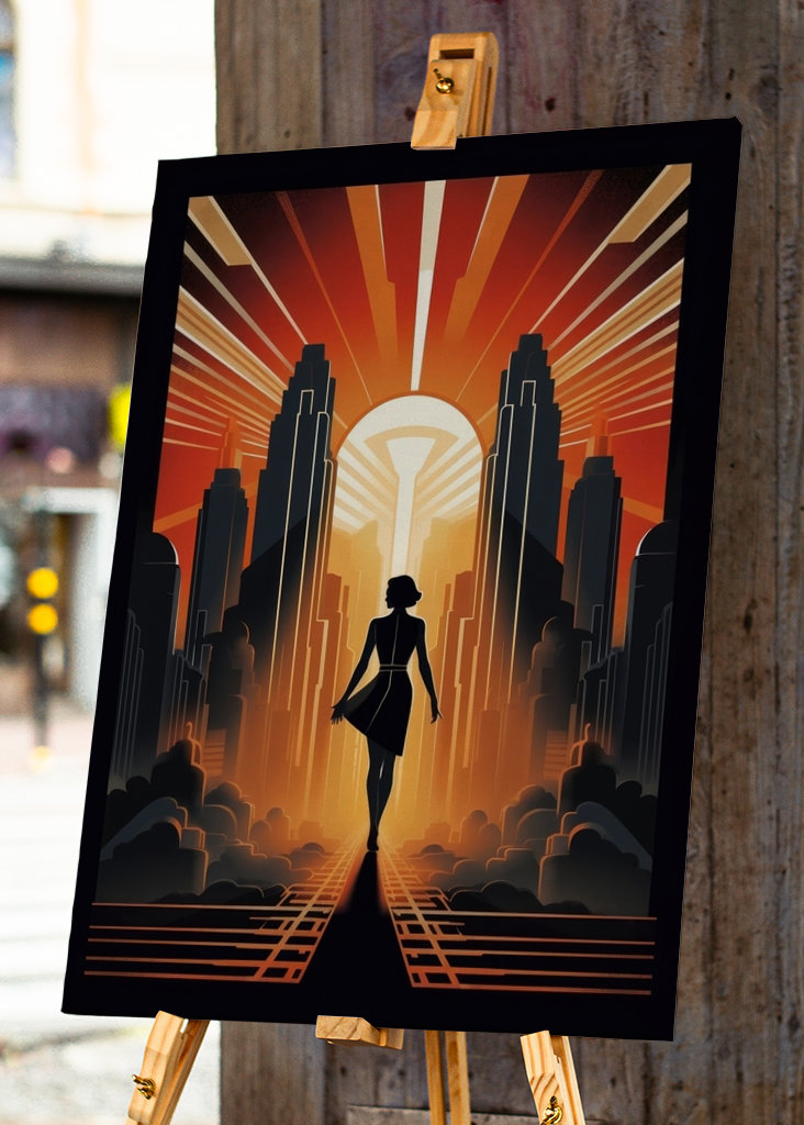 Art Deco Poster Print