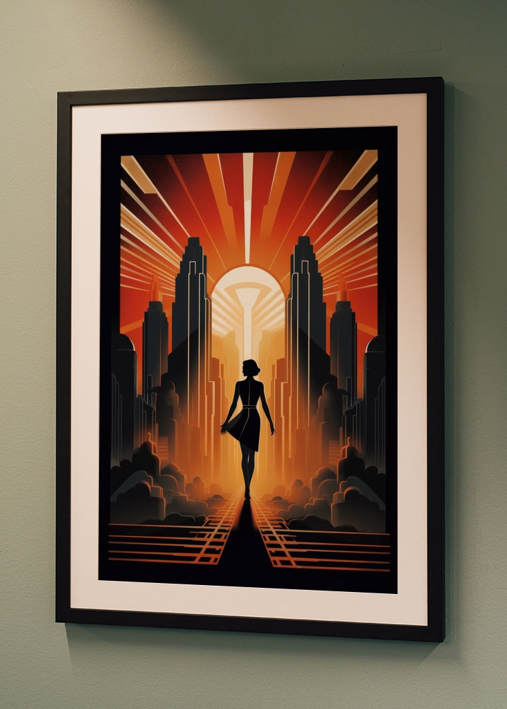 Art Deco Poster Print