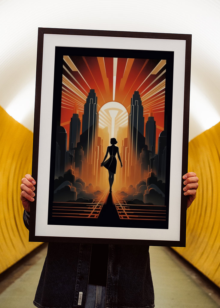 Art Deco Poster Print
