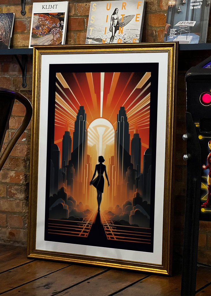 Art Deco Poster Print