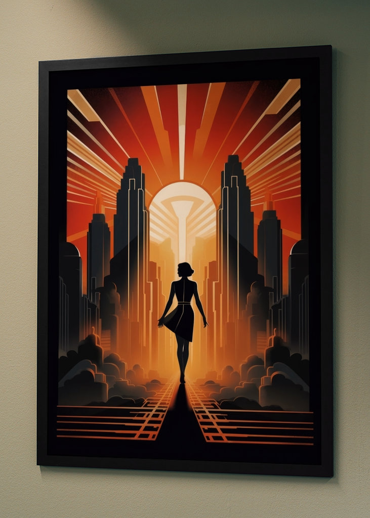 Art Deco Poster Print