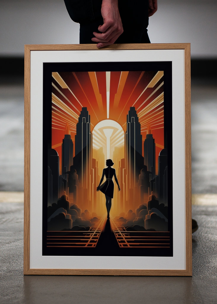 Art Deco Poster Print