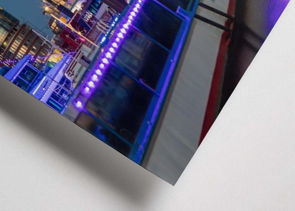 Hamburg in the evening