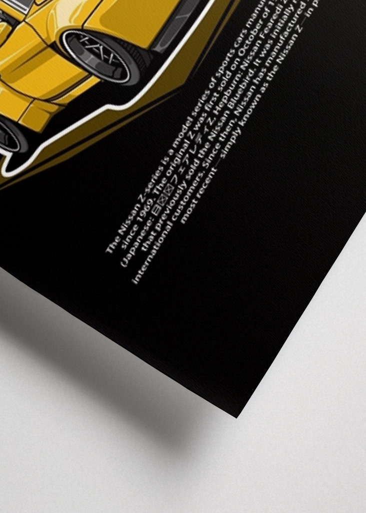 Nissan 350Z Fairlady Z Yellow